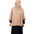 Muslim Hijab Overhead Prayer Dress for Women Islamic Scarf Burka Big Shawls Tops Shirts Ramadan Worship Service