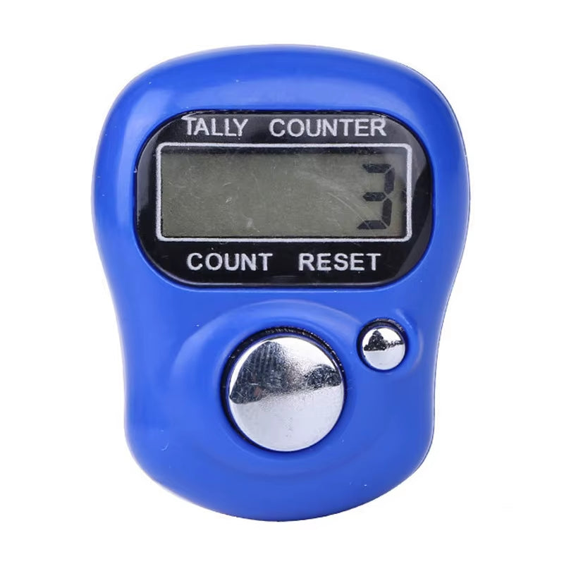 Mini Finger Counter Islamic Bead 5 Digital LED Electronic Handheld Tally Counter Clicker Counter Ring