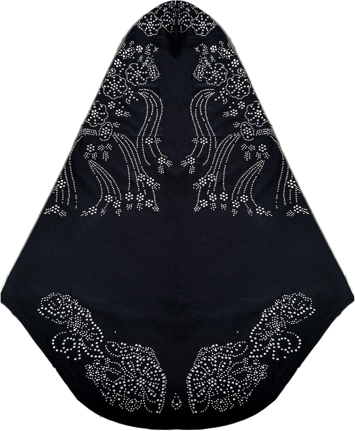 Muslim Islam Crystal Headscarf Hijabs Cap for Women Girl Cotton Long Scarf Wrap
