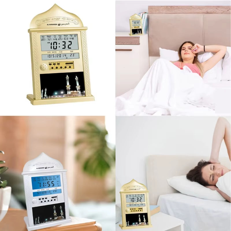 Azan Clock Athan Prayer Clock Automatic Azan Desktop Prayer Clock Islamic Quran Muslim