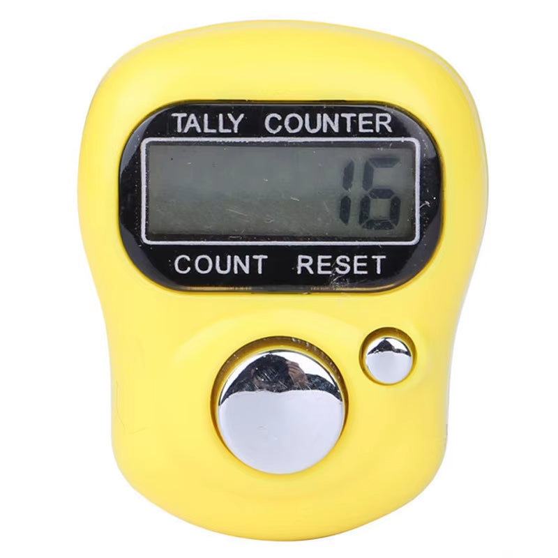 Mini Finger Counter Islamic Bead 5 Digital LED Electronic Handheld Tally Counter Clicker Counter Ring