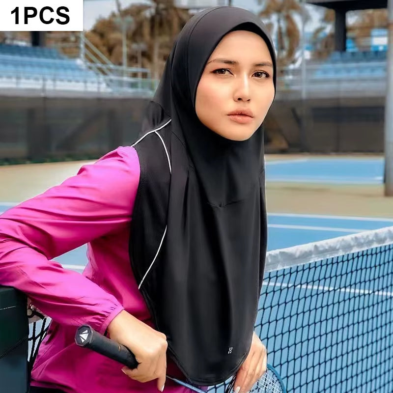 Muslim Sport Instant Turban Hat Inner Hijabs Caps Women for Swim Islamic Bandana Hats Female Headwrap