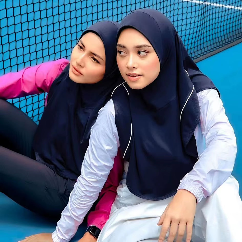Muslim Sport Instant Turban Hat Inner Hijabs Caps Women for Swim Islamic Bandana Hats Female Headwrap