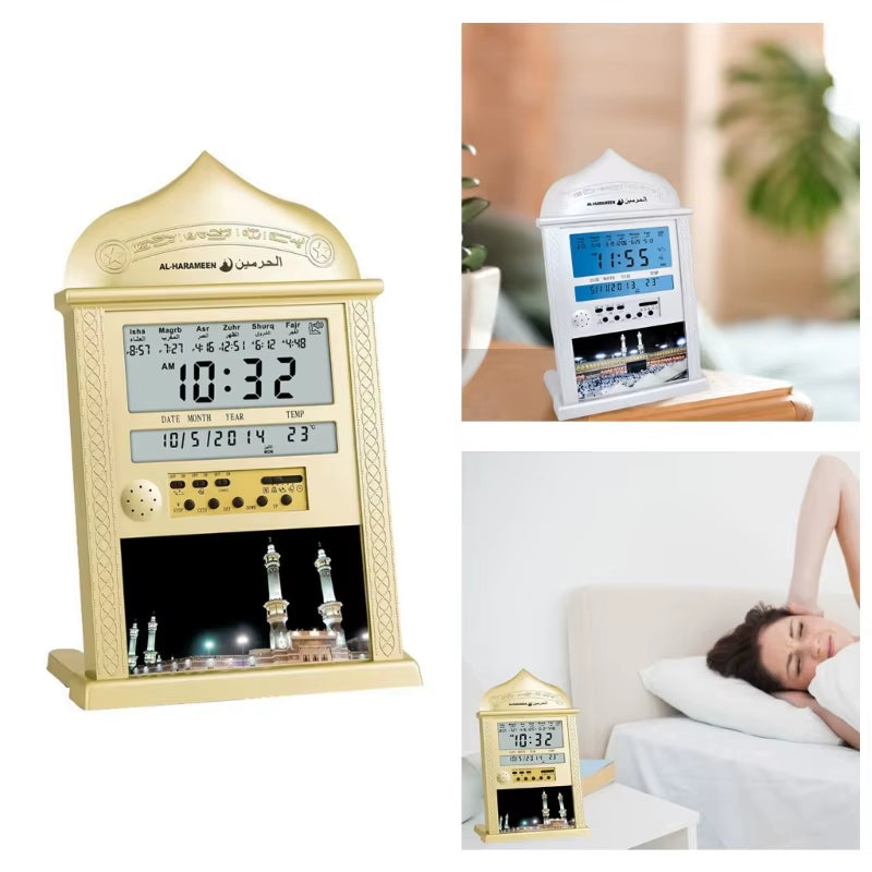 Azan Clock Athan Prayer Clock Automatic Azan Desktop Prayer Clock Islamic Quran Muslim