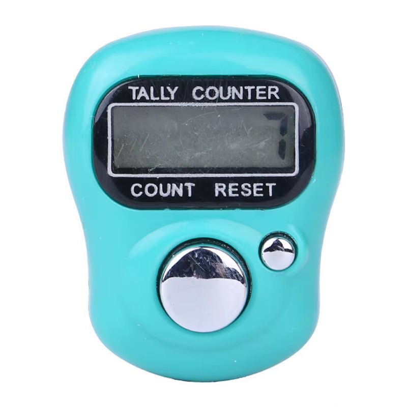 Mini Finger Counter Islamic Bead 5 Digital LED Electronic Handheld Tally Counter Clicker Counter Ring