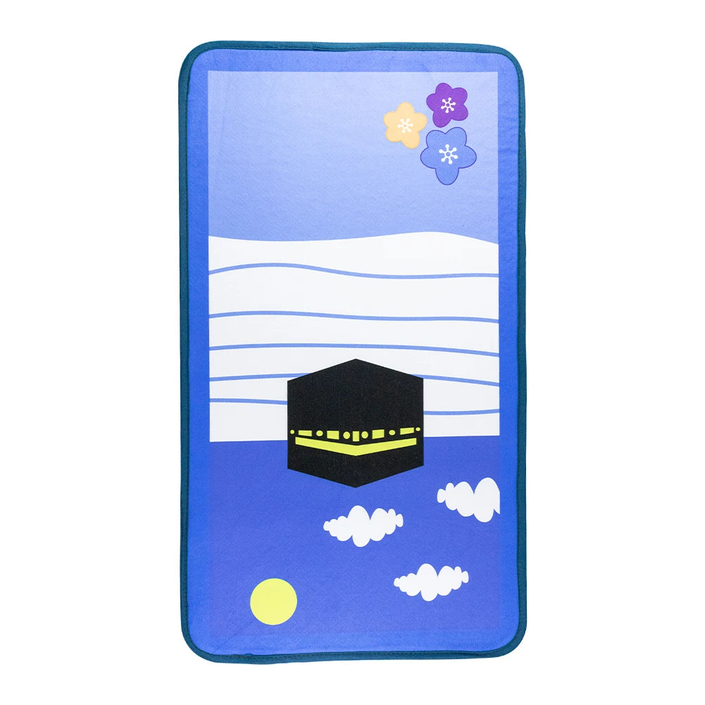 Thick Islam Prayer Rug Child Prayer Mat 90 X 50Cm Kids Islamic Gift Children Carpet Custom Prayer Rug Mat for Children