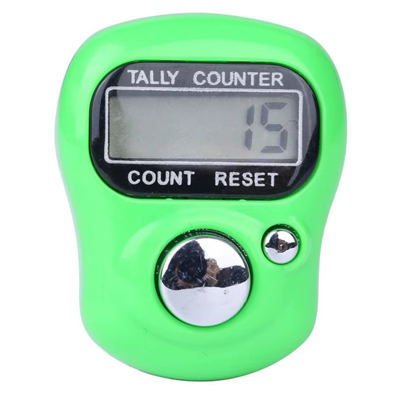 Mini Finger Counter Islamic Bead 5 Digital LED Electronic Handheld Tally Counter Clicker Counter Ring