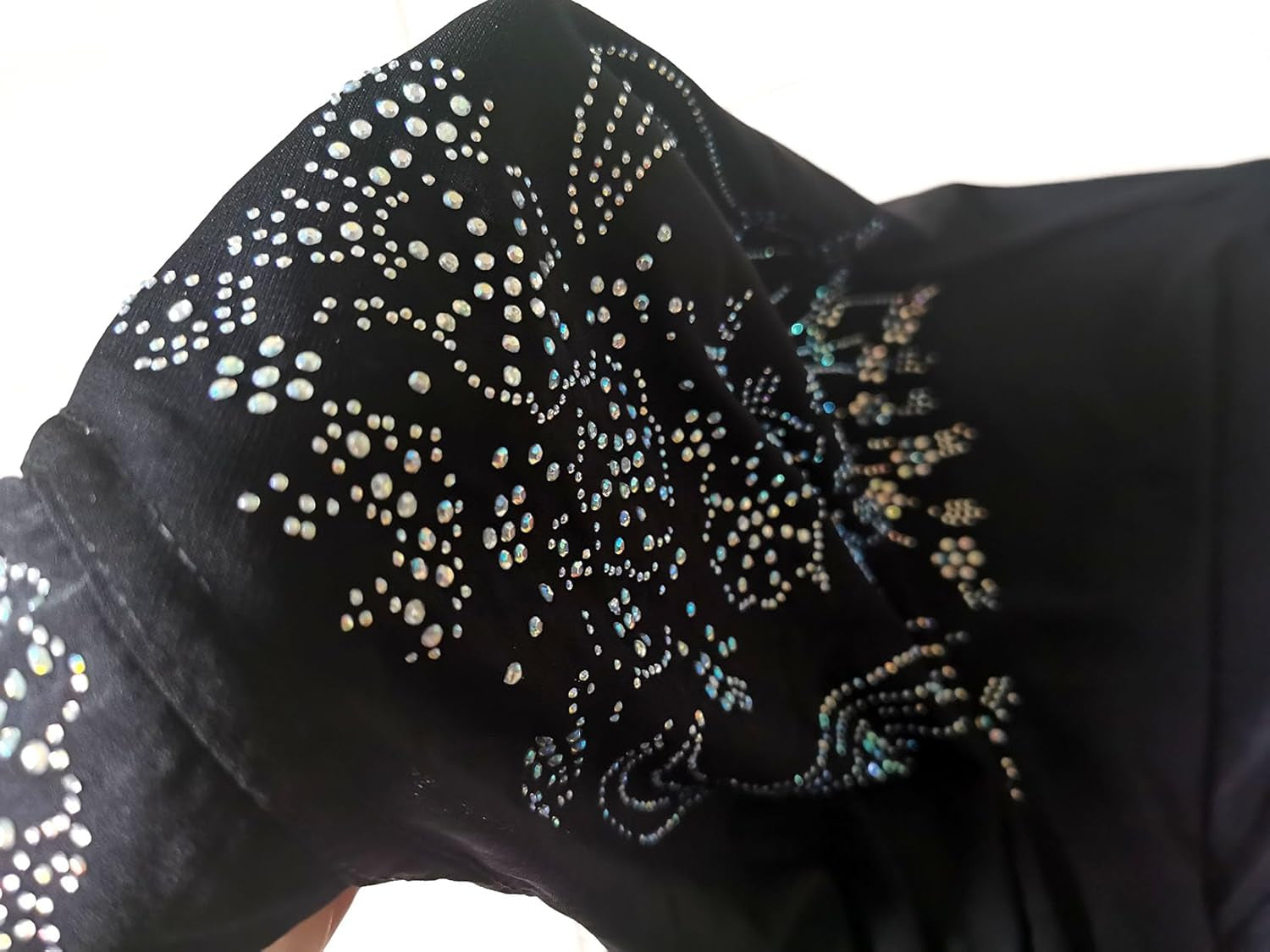 Muslim Islam Crystal Headscarf Hijabs Cap for Women Girl Cotton Long Scarf Wrap