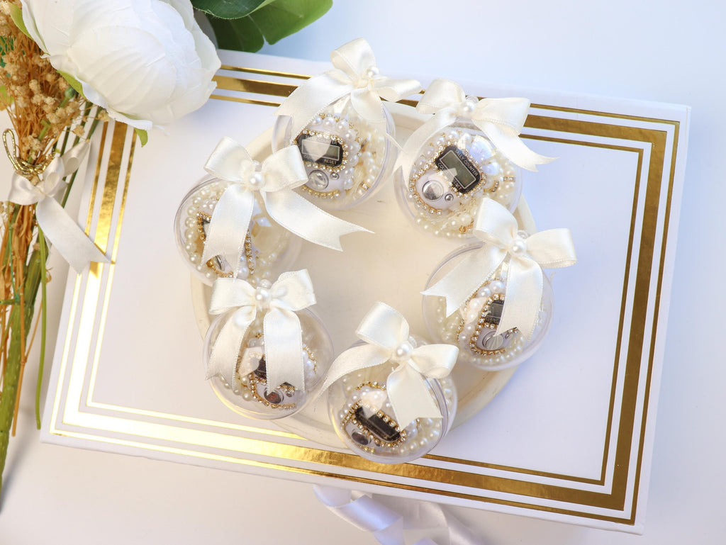 Digital Tasbih Set: Pearl Prayer Beads, Muslim Wedding Favor, Islamic Gifts, Ramadan, Eid